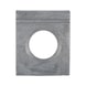 Rondelle carrée cunéiforme DIN 6917, 295-350 HV, galvanisé à chaud, cunéiforme, pour vis galvanisée à chaud sur profilé en I
