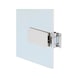Hinge for glass door, without spring - 1