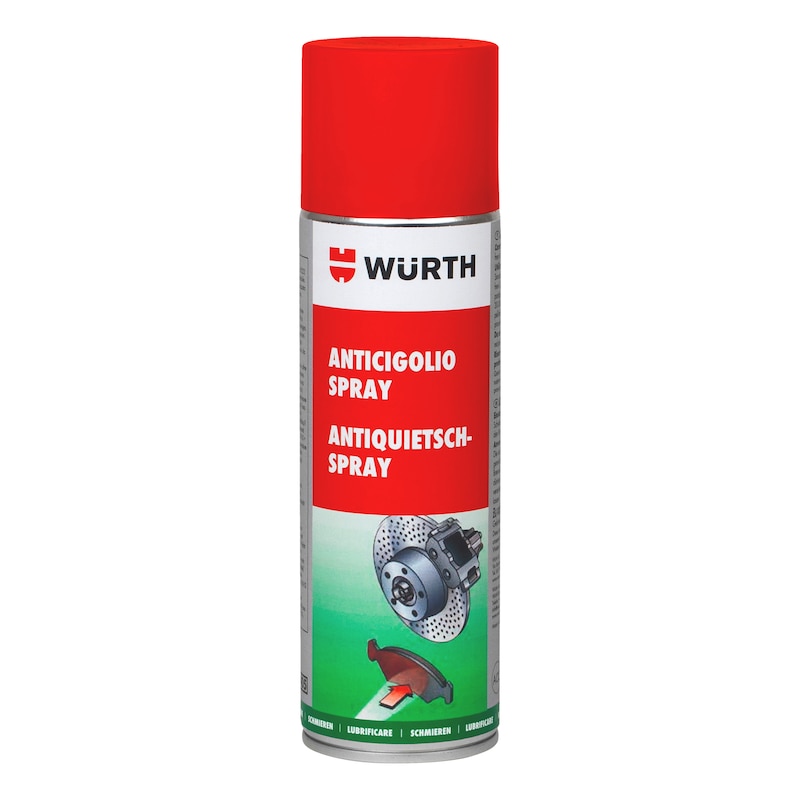 Anti-squeal spray