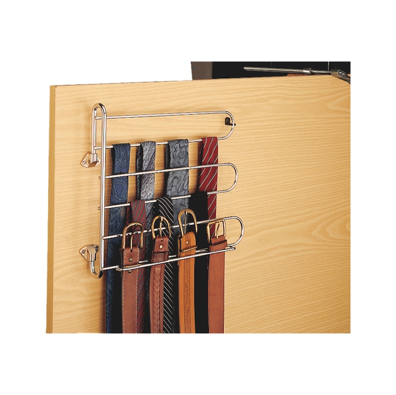 Krawattenhalter Mit 20 Haken - Verstellbarer Organizer Für Krawatten & Gürtel