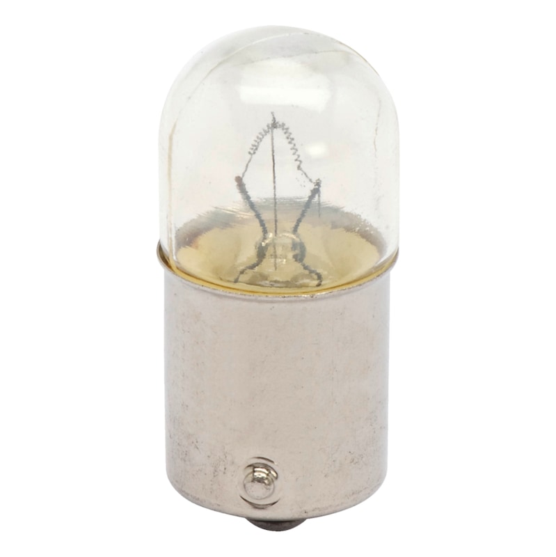 Metal socket bulb - BULB-R10W-BA15S-24V-10W