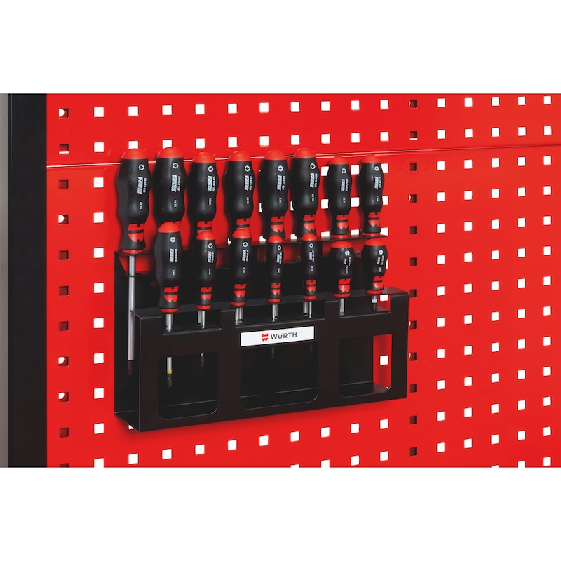 Screwdriver holder Rack for storing up to 15 screwdrivers - 2