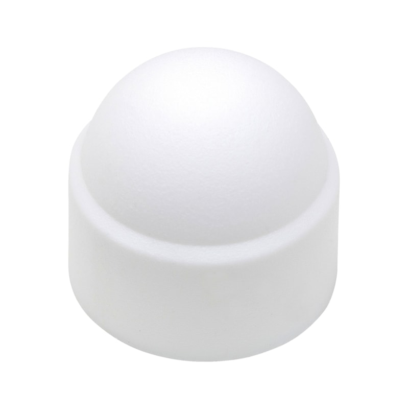Cover cap For hexagon head bolts/nuts - CAP-PLA-(F.SCR-HEX)-WHITE-WS19-M12