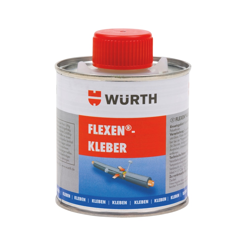 FLEXEN<SUP>®</SUP> kleefstof Voor FLEXEN<SUP>®</SUP> S2-warmte-isolatie van rubberschuim, koelisolatie plus van rubberschuim, koelisolatie van rubberschuim, PE, PE stabiel, compact excentrisch blok