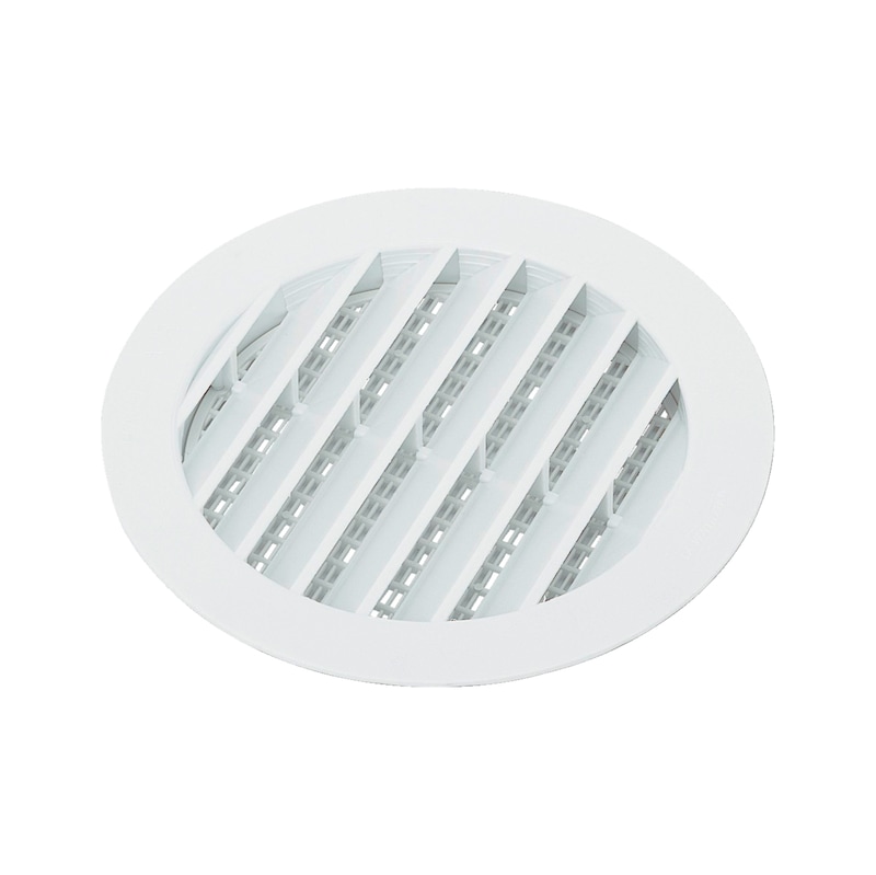 Side air vent made of plastic