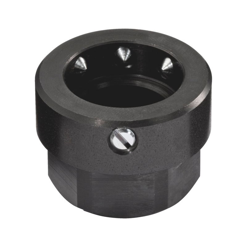 Filière M13 X 1,5 Et Porte-filière Réglable 38mm - Pour Filetage Métal, Plastique - Compatible M12 à M16