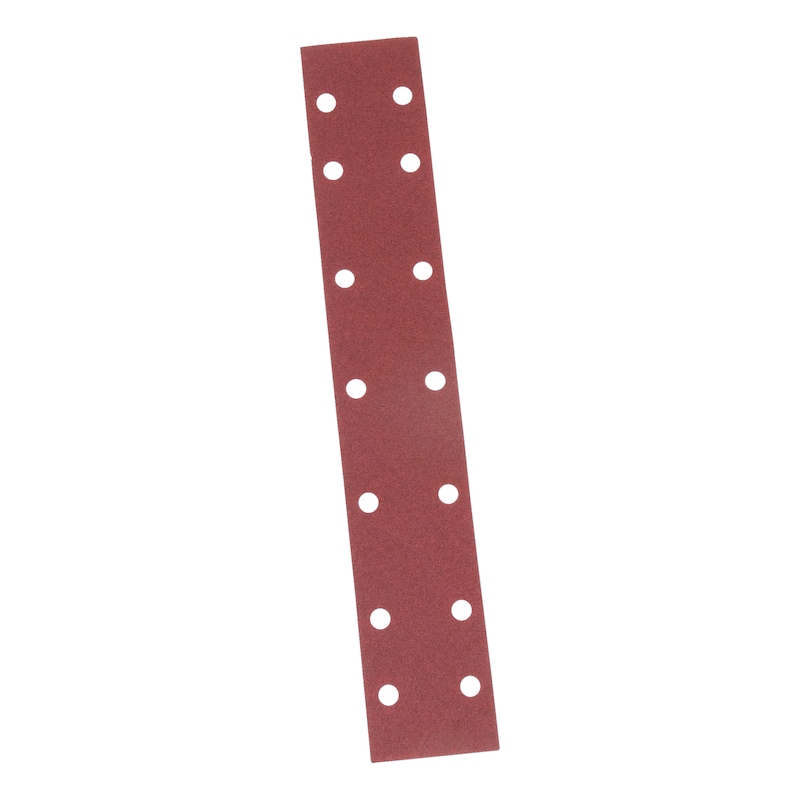 Kfz-Trockenschleifpapier-Streifen RED PERFECT<SUP>®</SUP> - TSPAP-KLETT-14LO-P180-70X400MM
