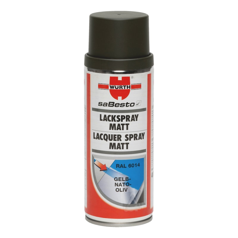 Lackspray matt - LKSPR-R6014-(GELB-NATOOLIV)-MATT-400ML