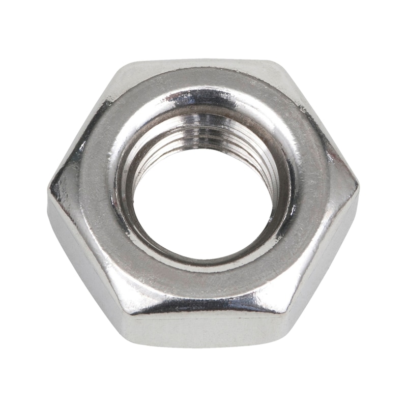 Hexagon nut DIN 934, A2 stainless steel, plain - 1