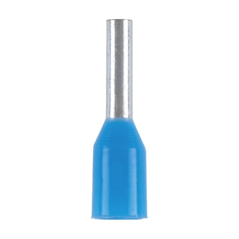 Cosse avec manchon en plastique - WENDFER-CU-(J2N)-BLUE-0,75X6