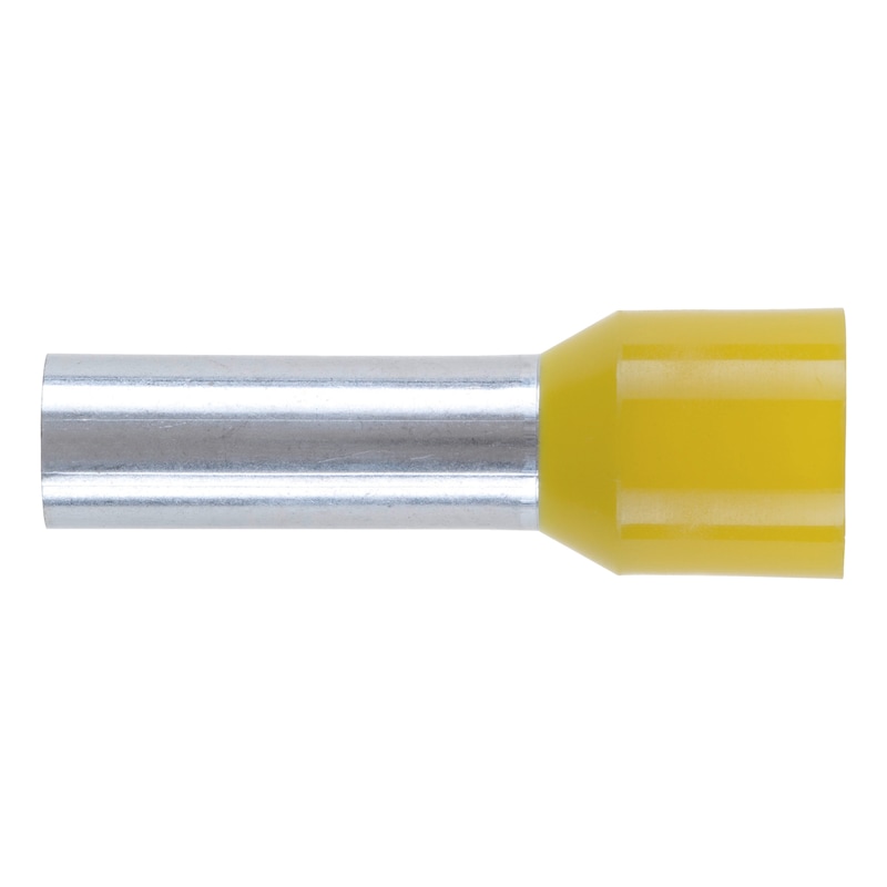 Wire end ferrule with plastic sleeve according to DIN 46228 Part 4 - WIRE END FERRULES DIN46228 25,0X18
