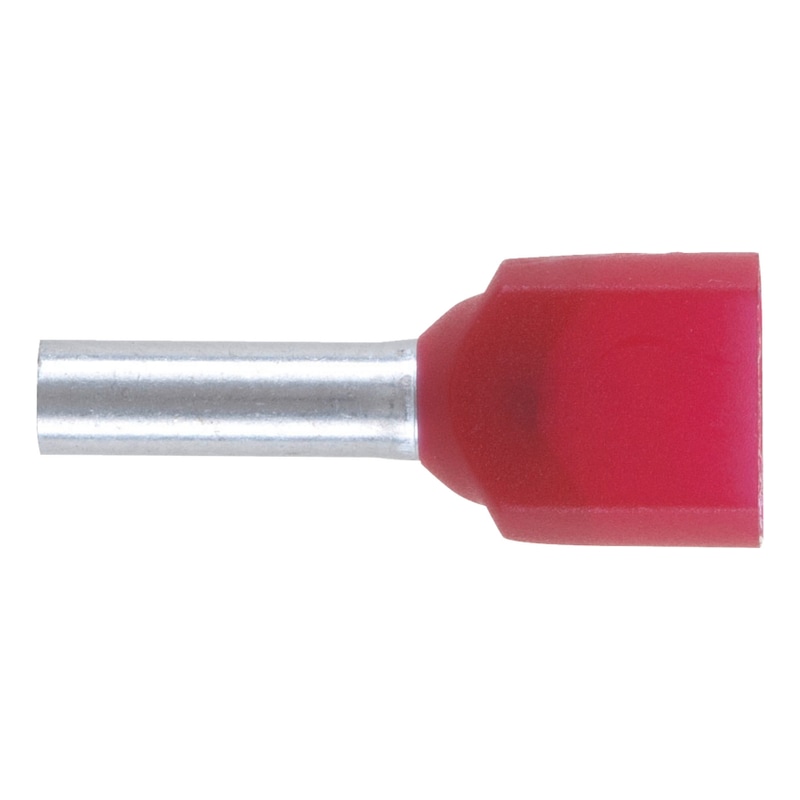 DUO wire end ferrule with plastic sleeve - 1