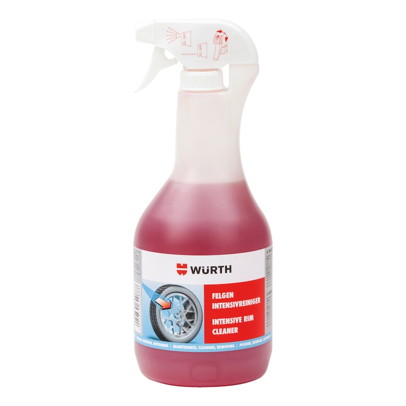 Intensive wheel rim cleaner For all painted and unpainted light metal wheel rims and steel rims