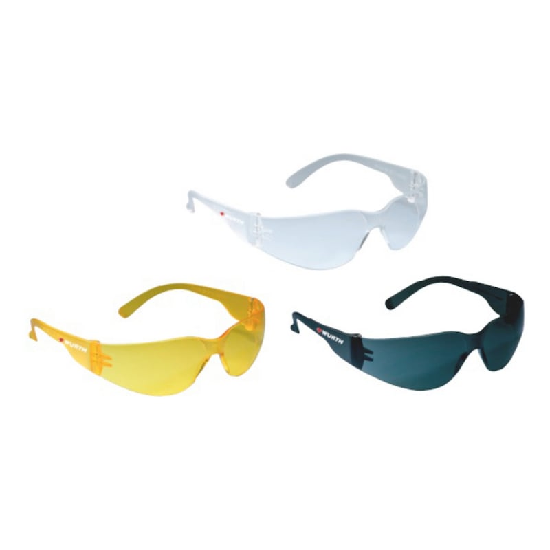 Safety glasses "Basic" - SAFEGOGL-EN166-PC-YELL