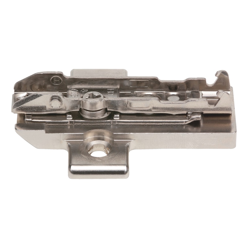 Mounting plate TIOMOS 1D with two-point attachment for assembly with ASSY or Euro screws - 1