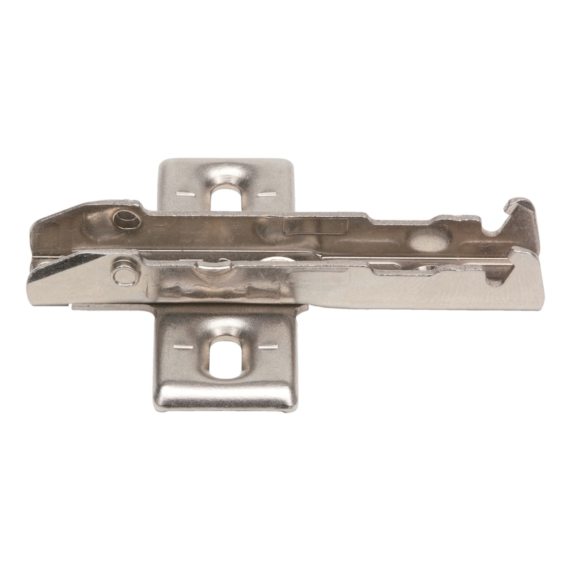 ECO cross mounting plate With robust 3-point attachment for Tiomos hinges - 1
