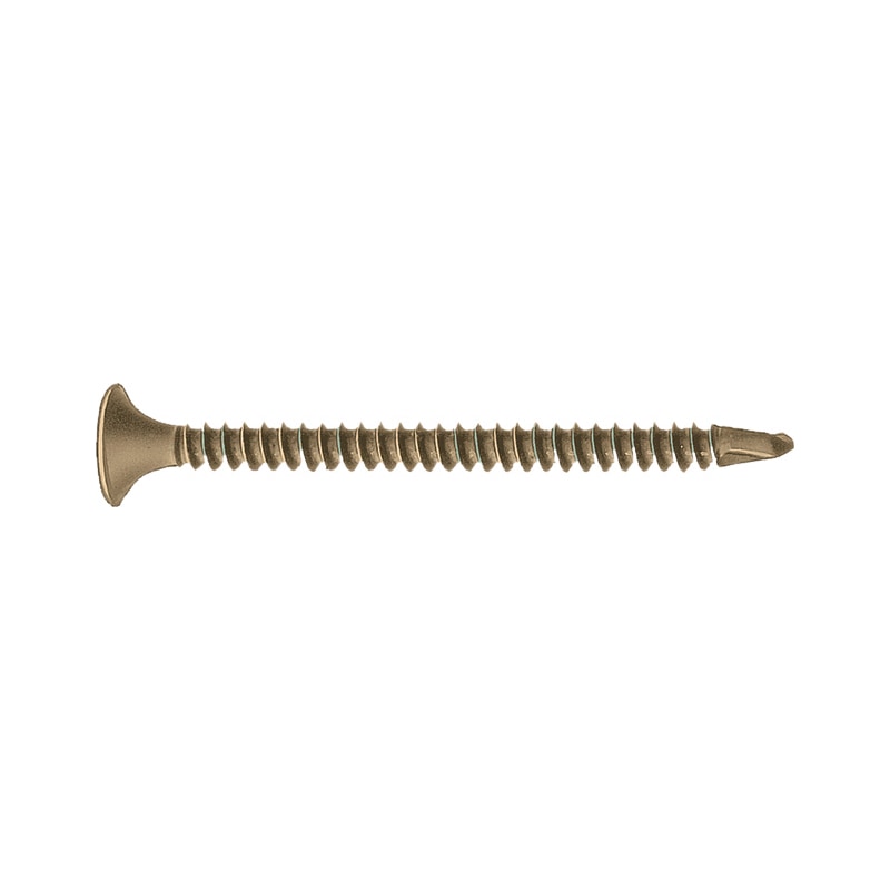 Bugle Head Self Drilling Screws - SCR-DRYWL-DTIP-CS-H2-(ZNY)-3.5/6GX30MM
