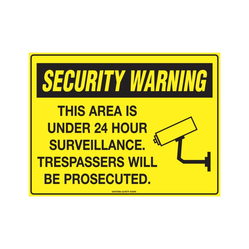 Info sign CCTV - INFOSIGN-(CAMERA SURVEILLANCE)-450X300