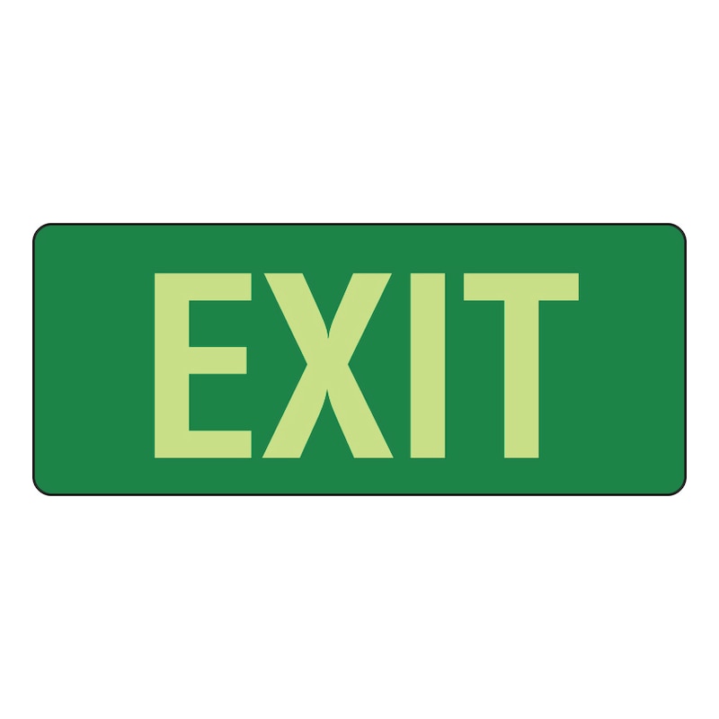 Workplace Safety Signage Exit
