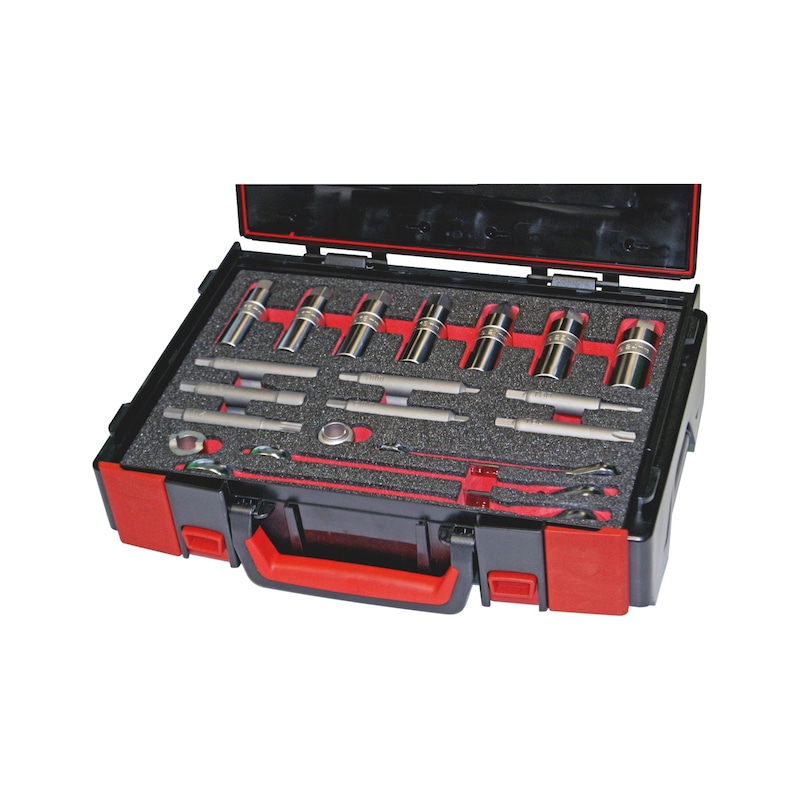 Shock absorber tool set, universal 22 pieces - 1