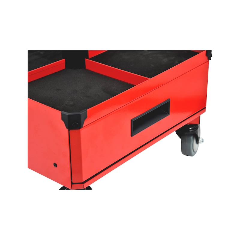 Workshop creeper seat with drawer - 4