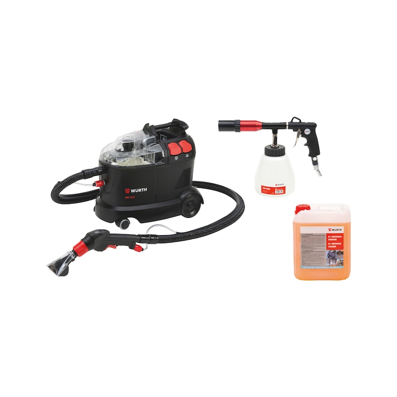 Reinigungspistole Waschsauger Set 3-teilig