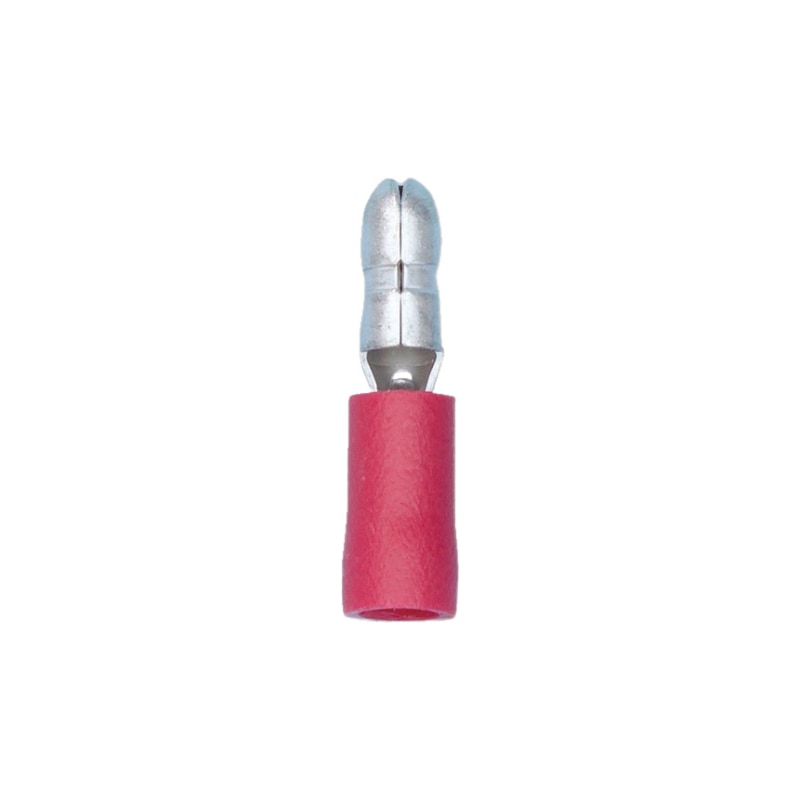 Crimp cable lug, round connector - RDPLG-RED-D4MM-(0,5-1,0SMM)