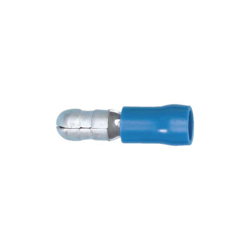 Crimp cable lug, round connector PVC-insulated