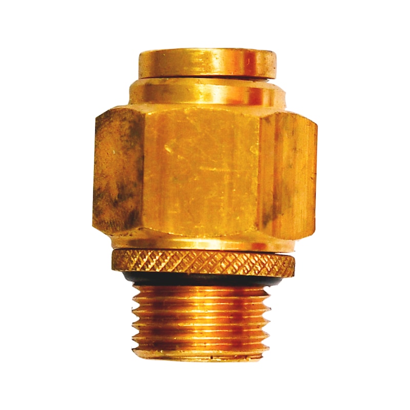 Plug connector inch pipe with male thread - 1