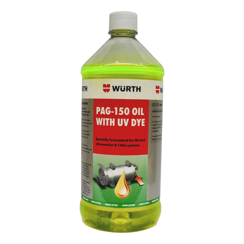 PAG Oil 150 with U/V Dye - OIL-PAG-150-UV-946ML