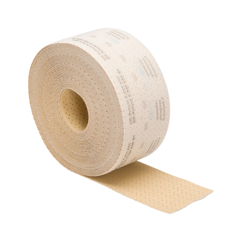 Rouleau papier abrasif Useit<SUP>®</SUP> Superpad véhicule - DSPAP-USEIT-P-CAR-P40-ROLLE-W115MM-L18M