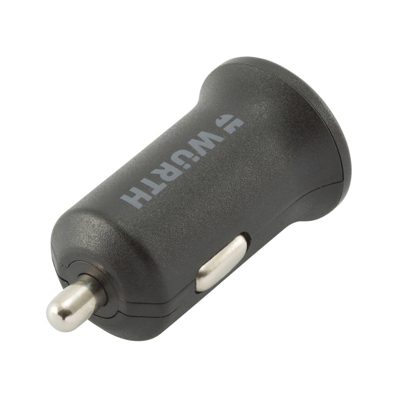 USB car charger, 2.4 A - USBCHRG-F.VEH-DUAL-2,4A