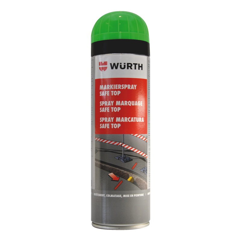 Spray per marcatura SAFE-TOP - MARKER-SPRAY-SAFE-TOP-GREEN-500ML