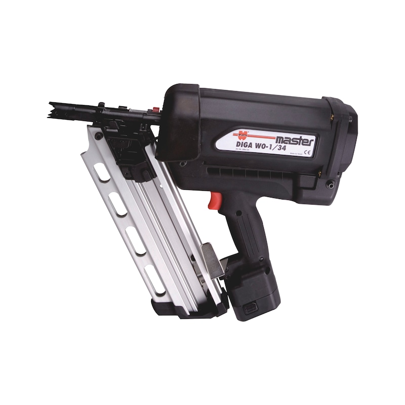 High-performance gas-powered nail gun DIGA<SUP>®</SUP> WO-1/34 - 1