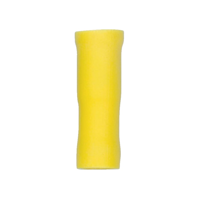 Crimp cable lug, blade connector, fully insulated PVC-insulated - RDSKT-YELLOW-D5MM-(4,0-6,0SMM)