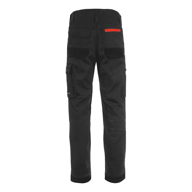 Nature trousers - WORK TROUSERS NATURE BLACK 44