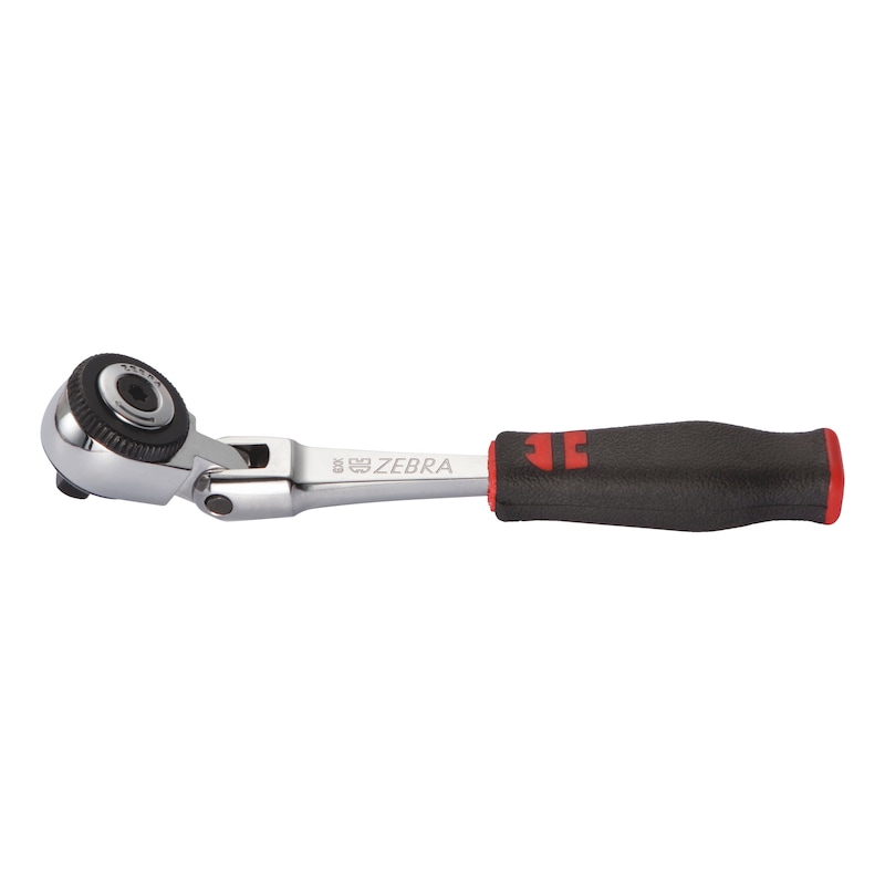 Jointed-head ratchet 1/4"  - 3