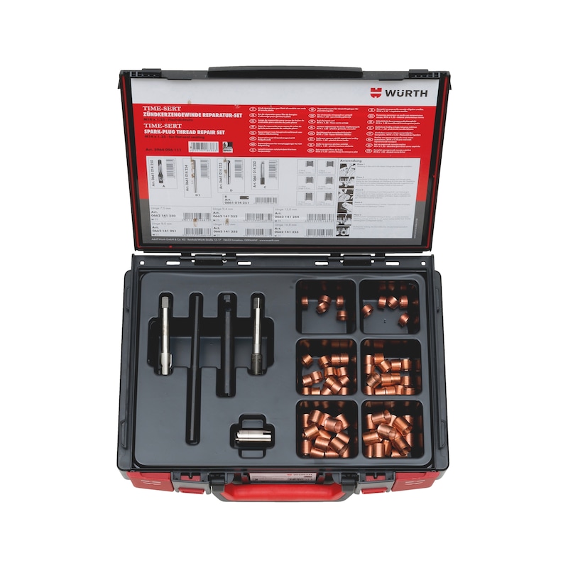 M14x1.25 Spark Plug Thread Repair Kit with Assorted Length Inserts p/n 4490 Time-Sert