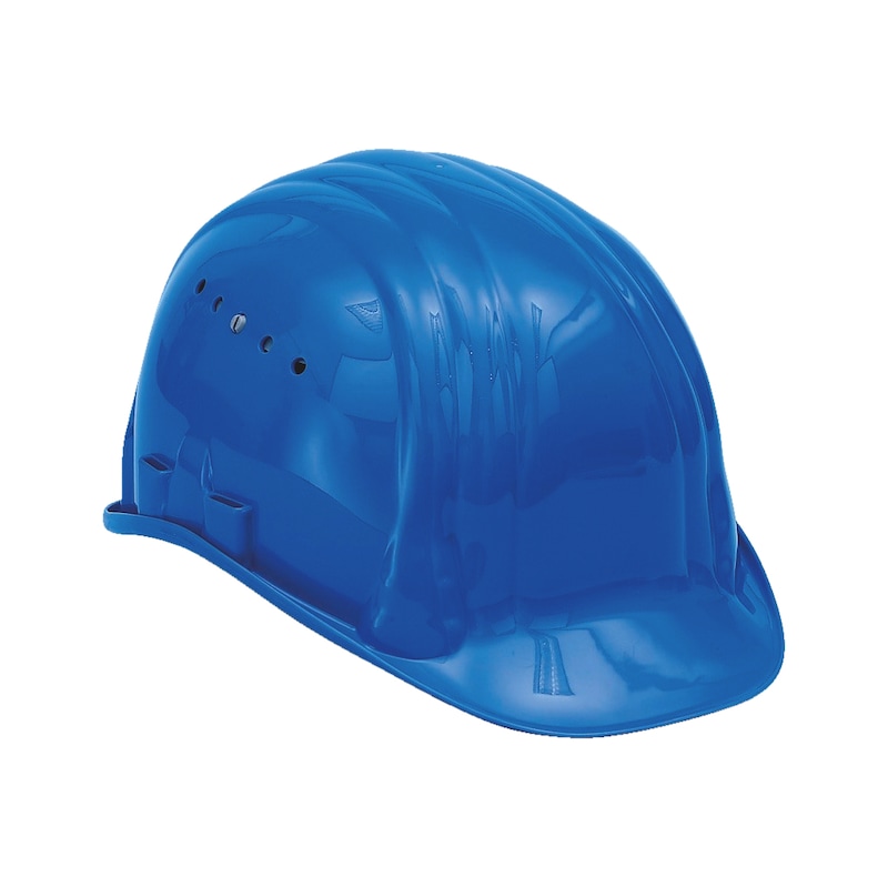 Builder's hard hat - HARDHAT-BAUMEISTER-ROT-BLUE
