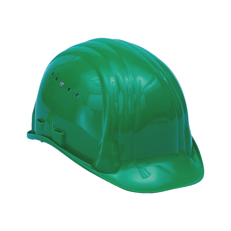 Builder's hard hat - HARDHAT-BAUMEISTER-ROT-GREEN