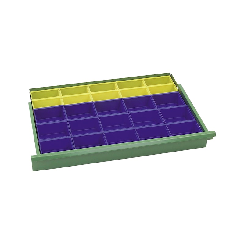 Boîte en plastique pour système de rangement à compartiments ORSY<SUP>®</SUP>200 - 3