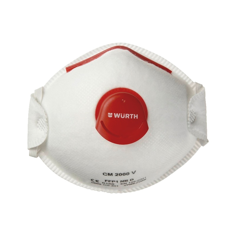 Masque de protection respiratoire jetable FFP1&nbsp;CM&nbsp;2000 avec valve