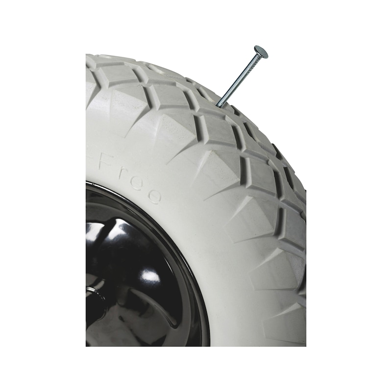 Puncture-proof solid rubber wheel - 2