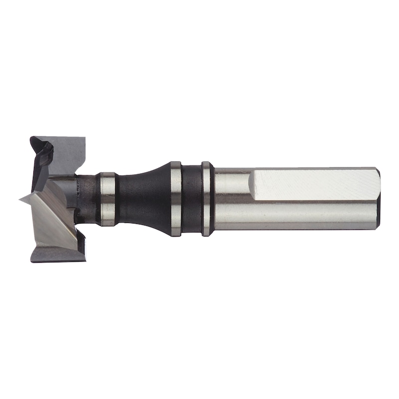 Carbide plastic drill bit With clamping surface and adjustment screw - AY-HM-DRILL-FITT-RIGHT-D20XL57