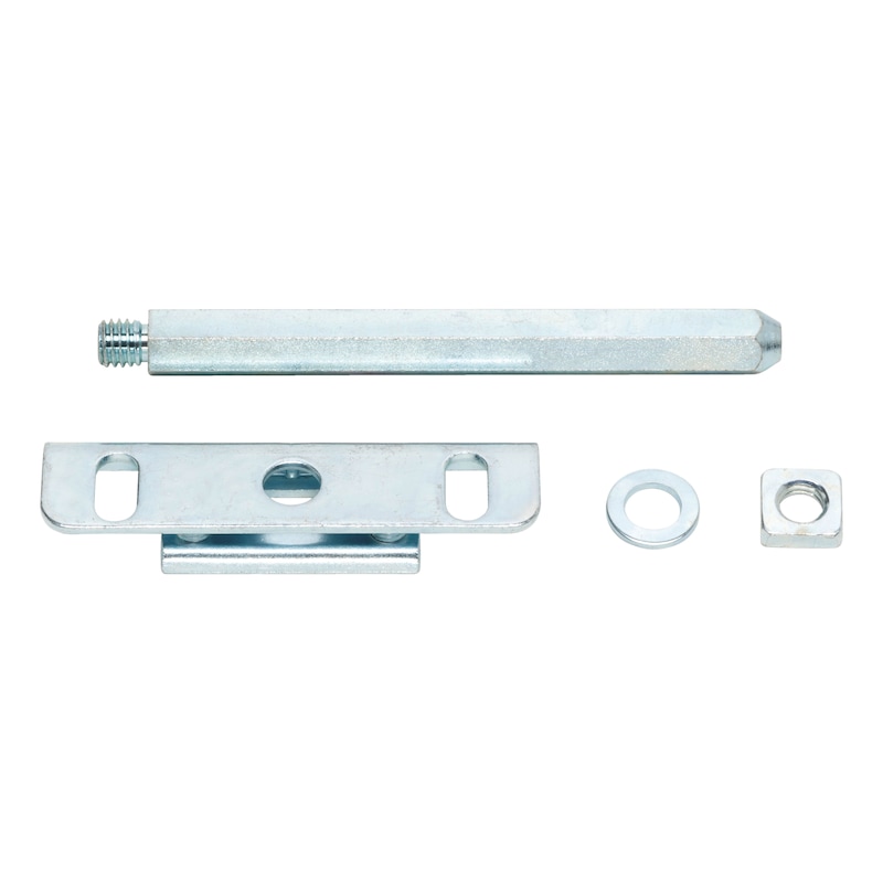 Concealed shelf support, type E With 3D adjustment - 3