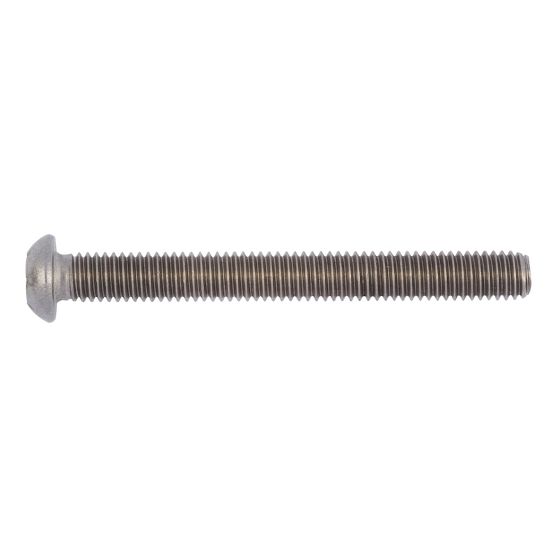 Hexalobular screw with flattened half round head - SCR-ISO7380/1-A2/070-TX25-M5X16