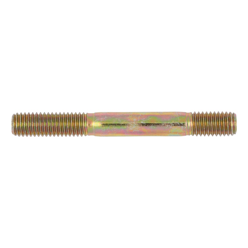 DIN 835 acciaio 8.8 zincato giallo - 1