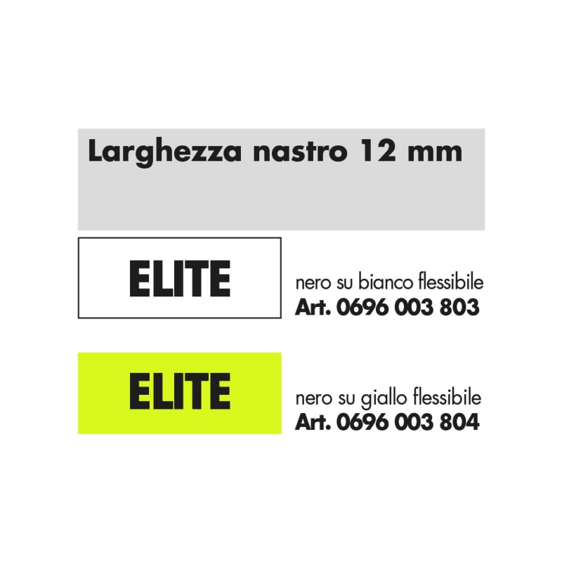 Nastro flessibile per etichettatrice per vecchi modelli  ELITE 420, vecchi modelli ELITE e PT 340 - 1