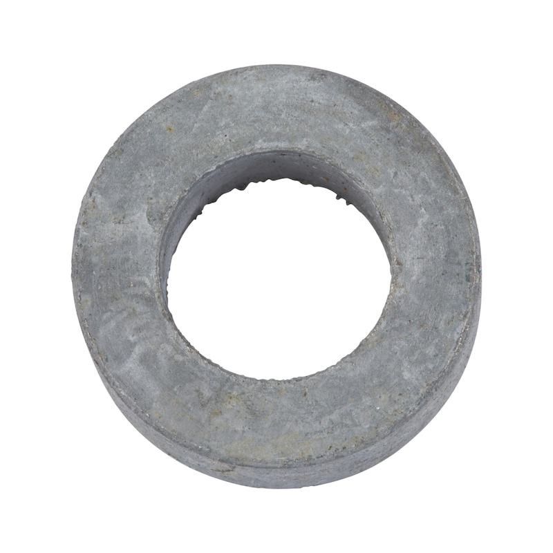 Flat washer, turned for steel construction - WSH-DIN7989/2-A-(HDG)-24