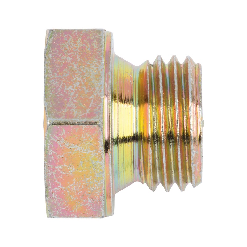 din 7604 钢 镀黄锌,a 型 - "喉塞-din7604-a-黄锌a2c-m22x1,5"